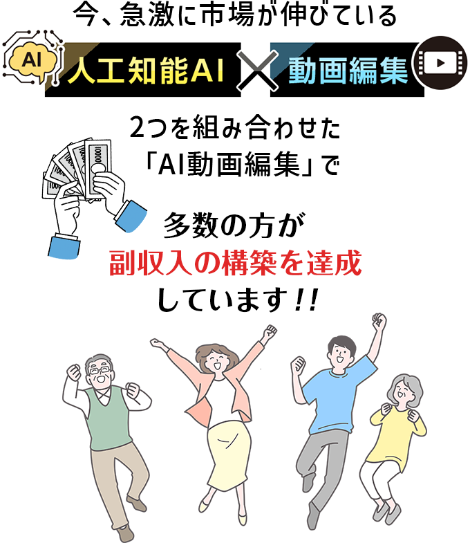 急激に伸びている人工知能AI×動画市場
